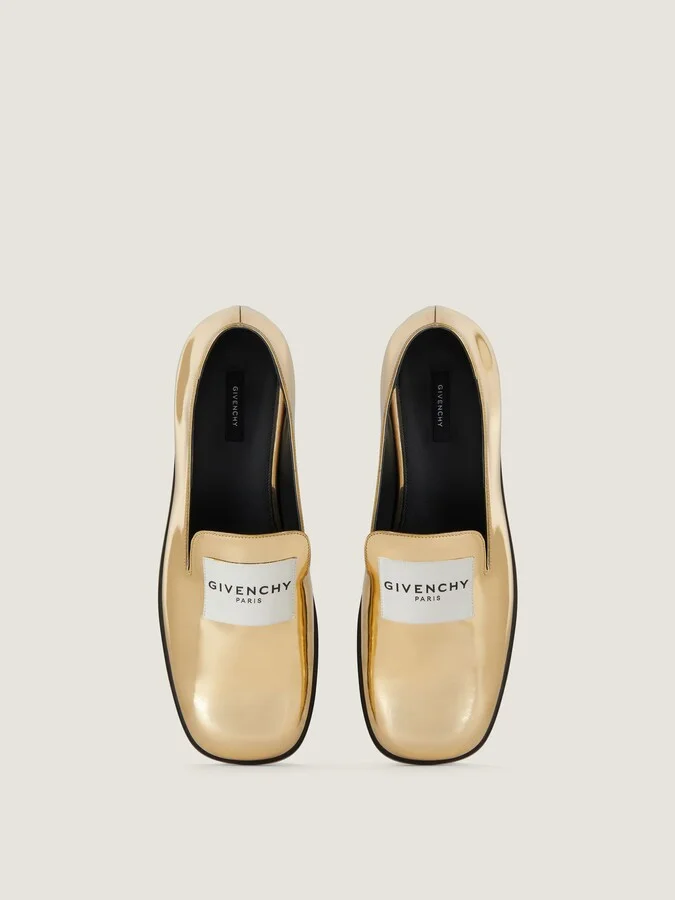 Tux loafers in mirror effect leather - Image 5