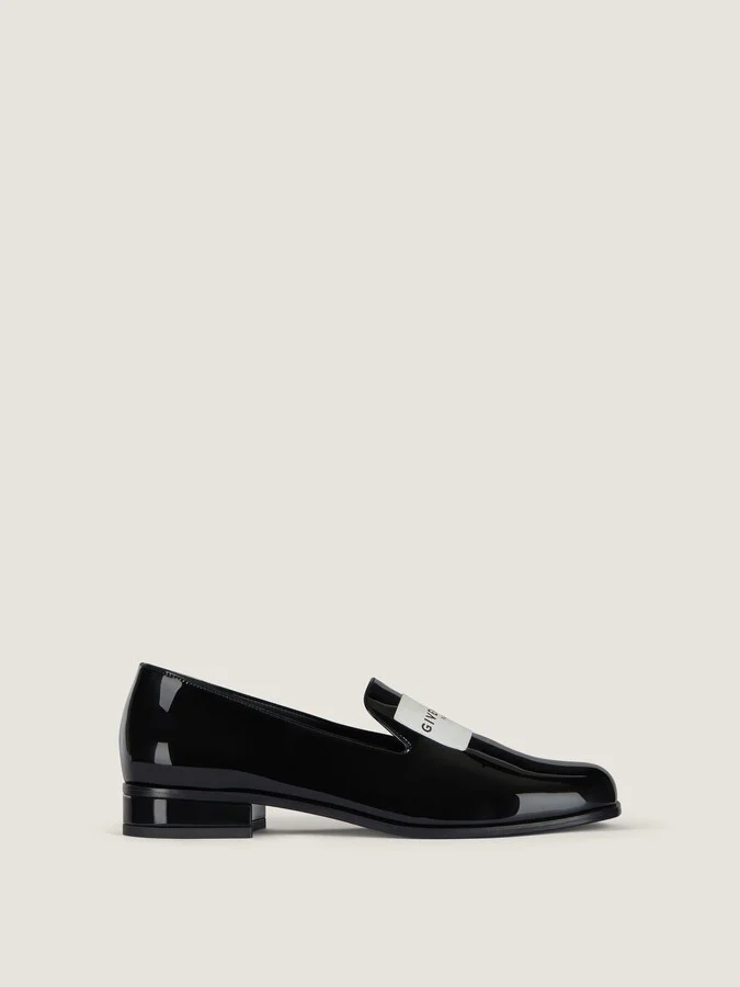 Tux loafers in patent leather