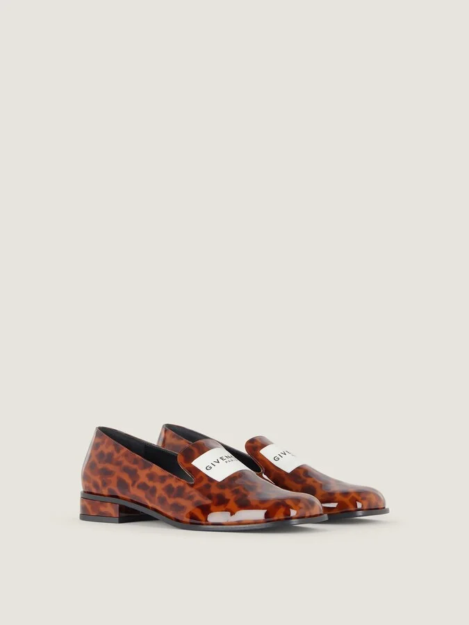 Tux loafers in tortoise shell patent leather - Image 2