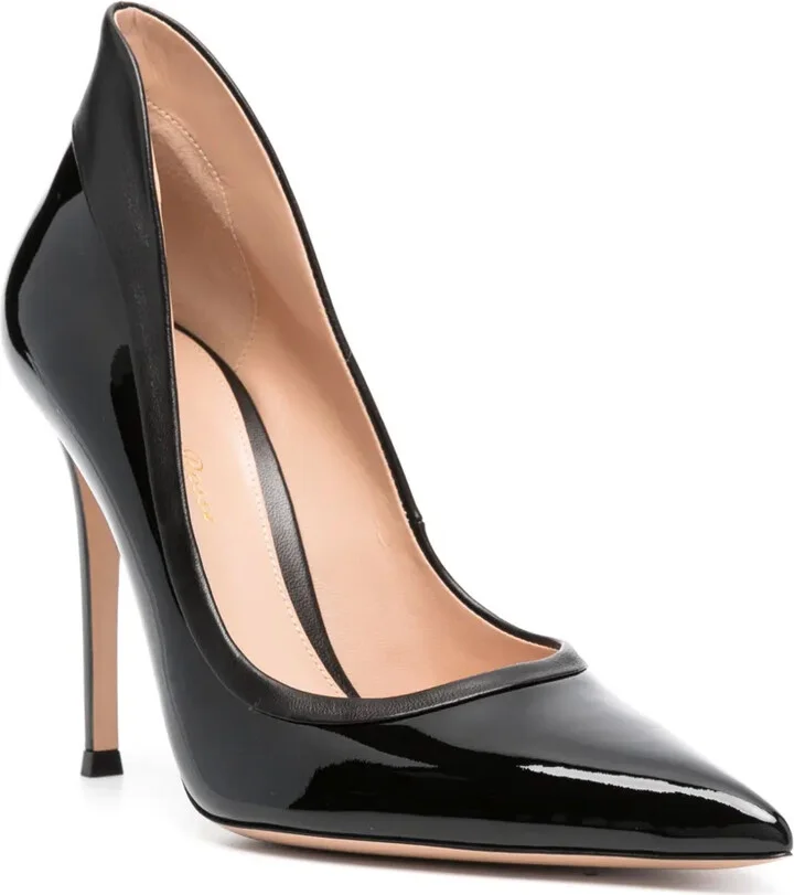 Tuxedo 100mm leather pumps - Image 2