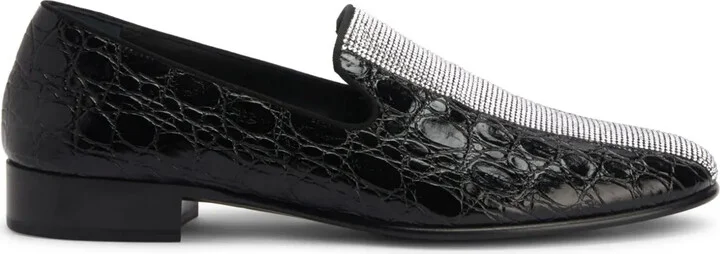 Tuxedo Diamond leather loafers