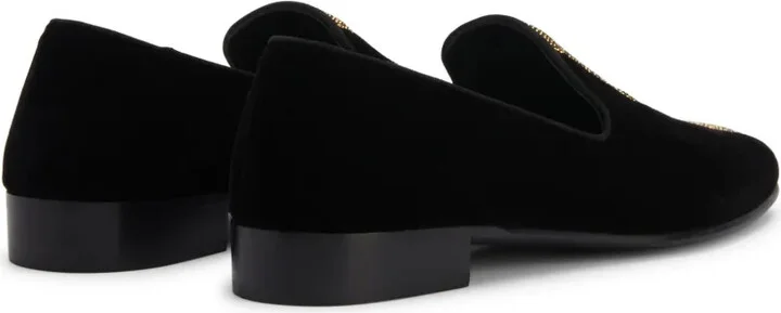 Tuxedo Diamond velvet loafers - Image 3