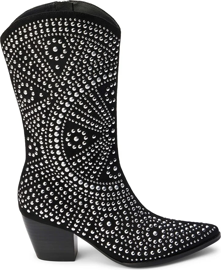 Twain Studded Western Boot - Image 11