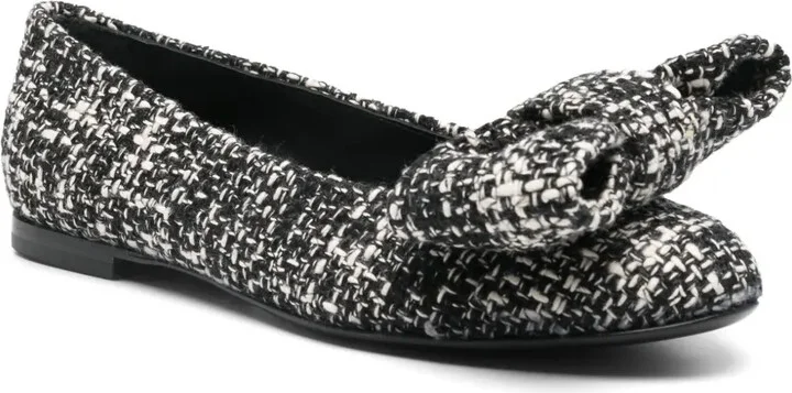 Tweed Ballerina Shoes - Image 2