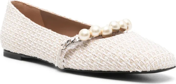 Tweed Ballet Flats - Image 2