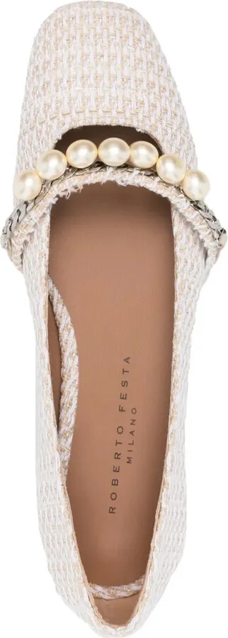 Tweed Ballet Flats - Image 4