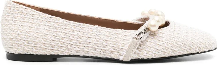 Tweed Ballet Flats