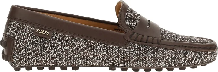 Tweed Gommino Loafers