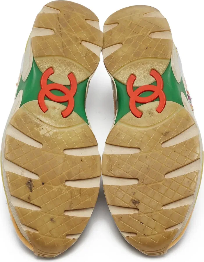 Tweed-Panelled Sneaker - Image 5