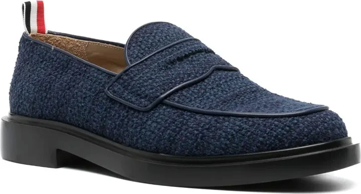 Tweed Penny Loafers - Image 2