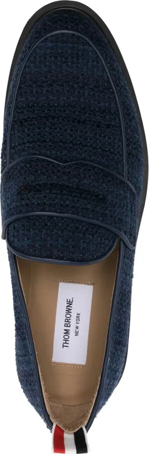 Tweed Penny Loafers - Image 4