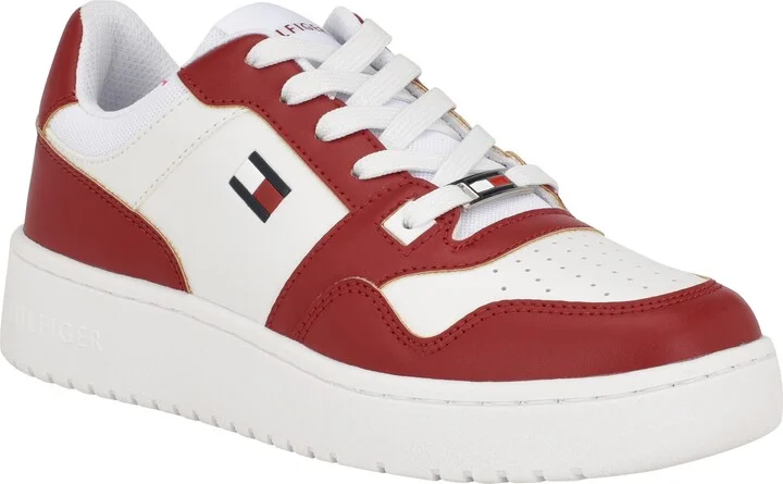 WHITE/ RED