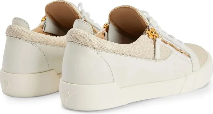 Twill-Weave Panelled Sneakers - Image 3
