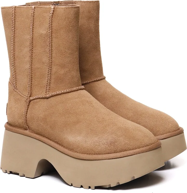 Twin Seam New Heights Boots In Suede - Image 2
