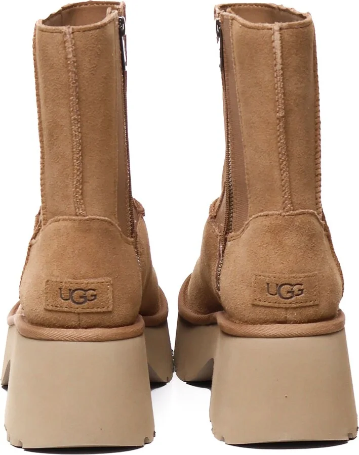 Twin Seam New Heights Boots In Suede - Image 3