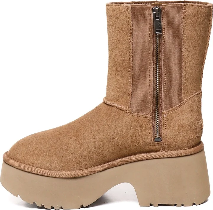 Twin Seam New Heights Boots In Suede - Image 4