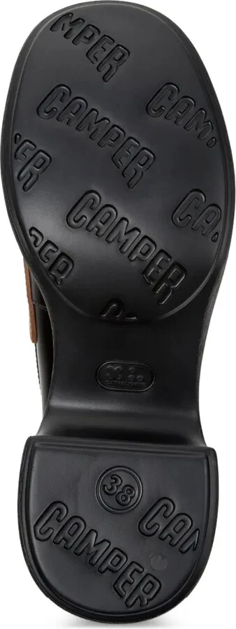 Twins leather platform loafers - Image 4