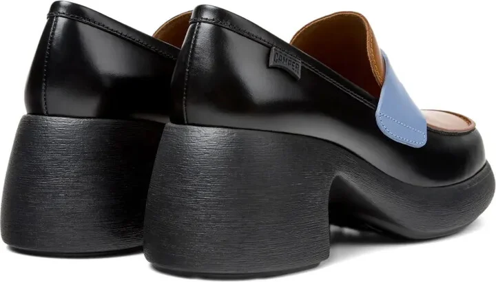 Twins leather platform loafers - Image 5