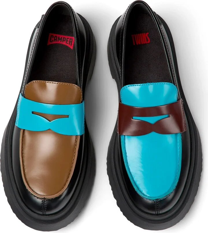 Twins Mismatched Loafers - Image 4