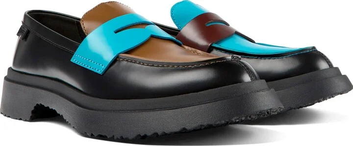 Twins Mismatched Loafers