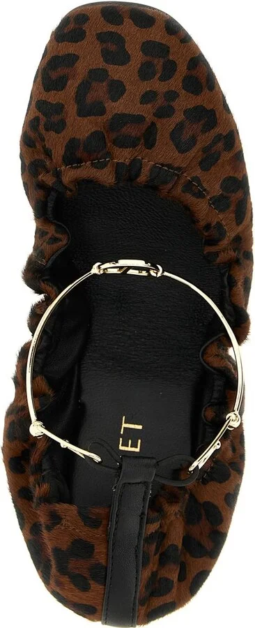 Twinset Animal Print Ballet Flats - Image 4
