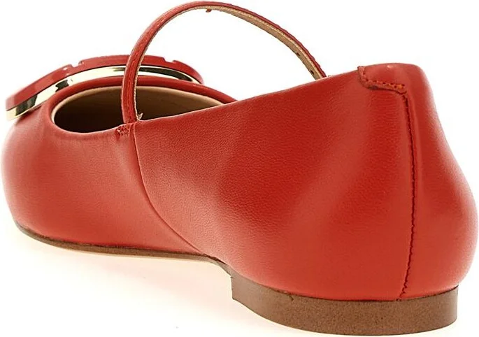 Twinset 'Oval T' Ballet Flats - Image 3