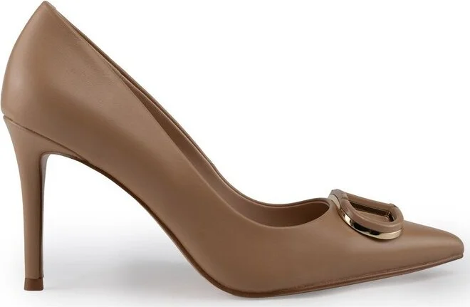 TWINSET Oval T Pointed Toe Pumps