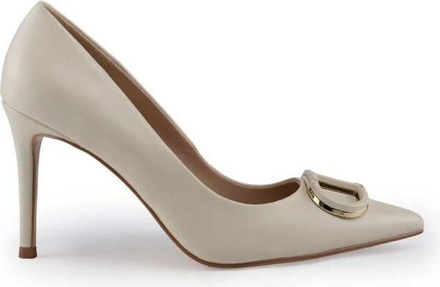 TWINSET Oval T Pointed Toe Pumps