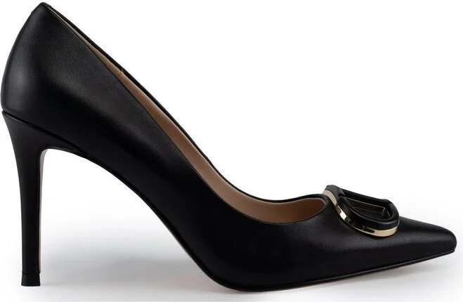 TWINSET Oval T Pointed Toe Pumps