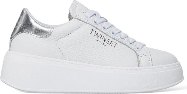 TWINSET Platform Lace-Up Sneakers