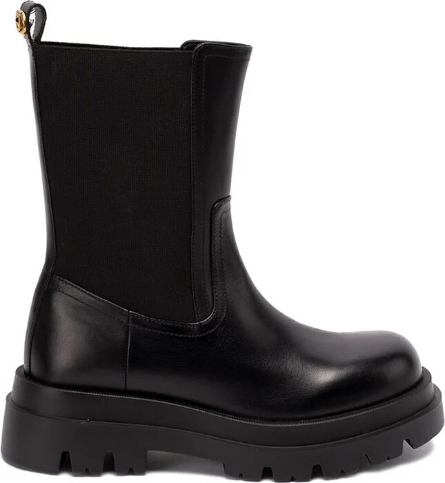 TWINSET Round Toe Ankle Boots