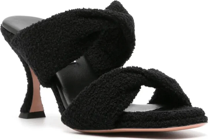 Twist 85mm bouclé sandals - Image 2