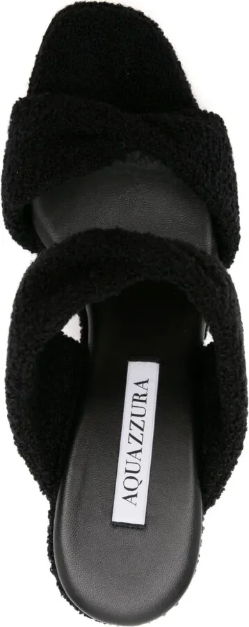 Twist 85mm bouclé sandals - Image 4