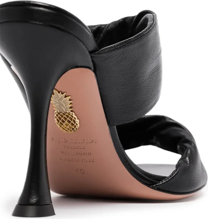 Twist 95mm leather sandals - Image 2