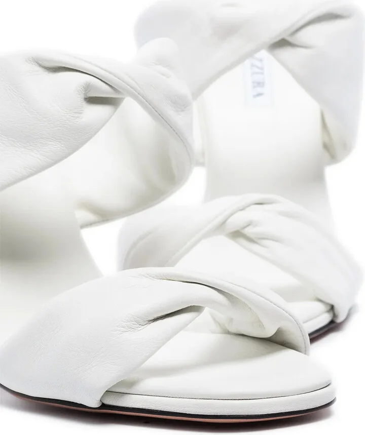 Twist 95mm leather sandals - Image 2