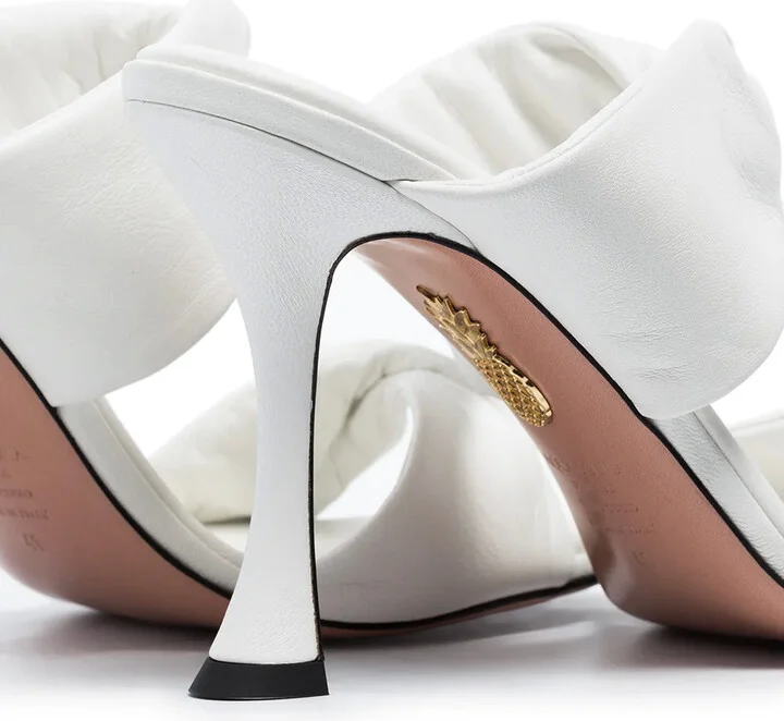 Twist 95mm leather sandals - Image 4