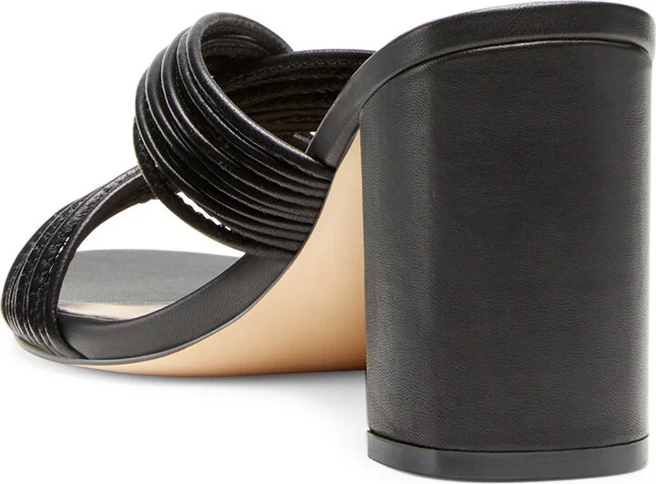 Twist Block Heel Slide Sandal - Image 2