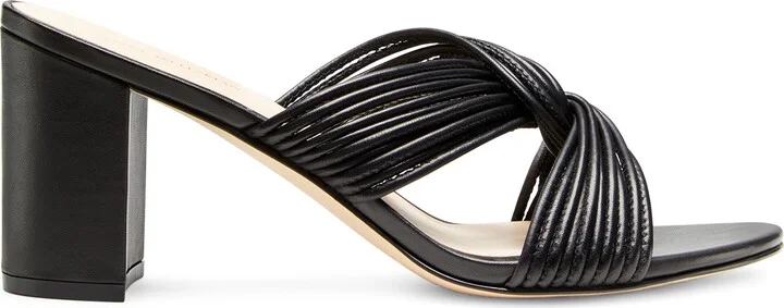 Twist Block Heel Slide Sandal - Image 3