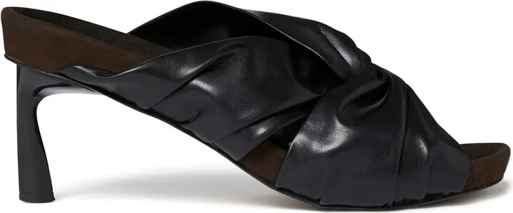 Twist-Detail Sandals