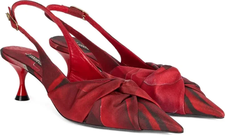 Twist-Detail Slingback Pumps - Image 2