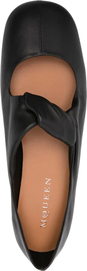 Twist-Detailing Ballet Flats - Image 4