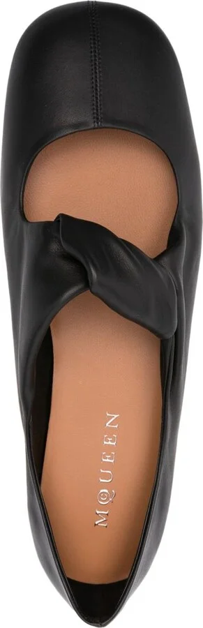 Twist-Detailing Ballet Flats - Image 4