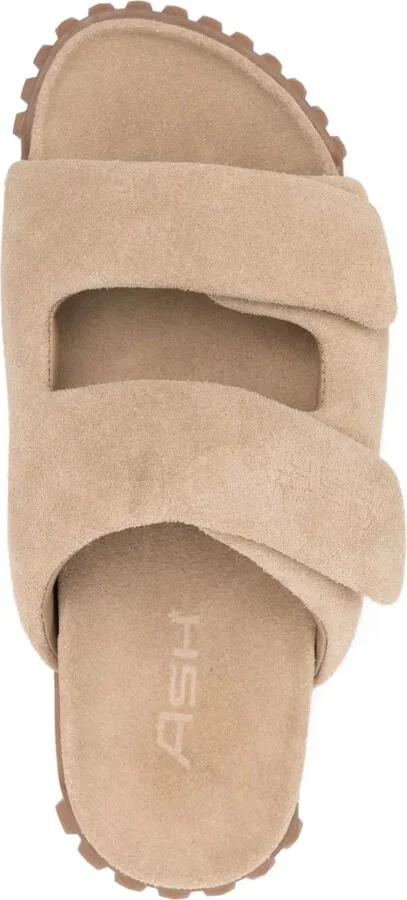 Twist double-strap suede sandals - Image 4