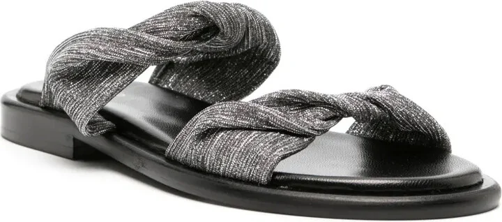 Twist Glitter flat slides - Image 2