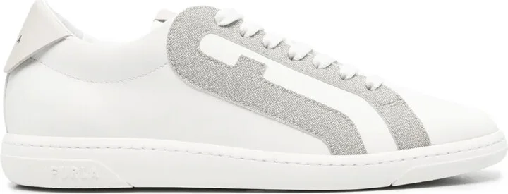 Twist leather sneakers