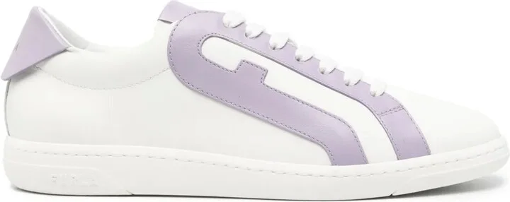 Twist low-top leather sneakers