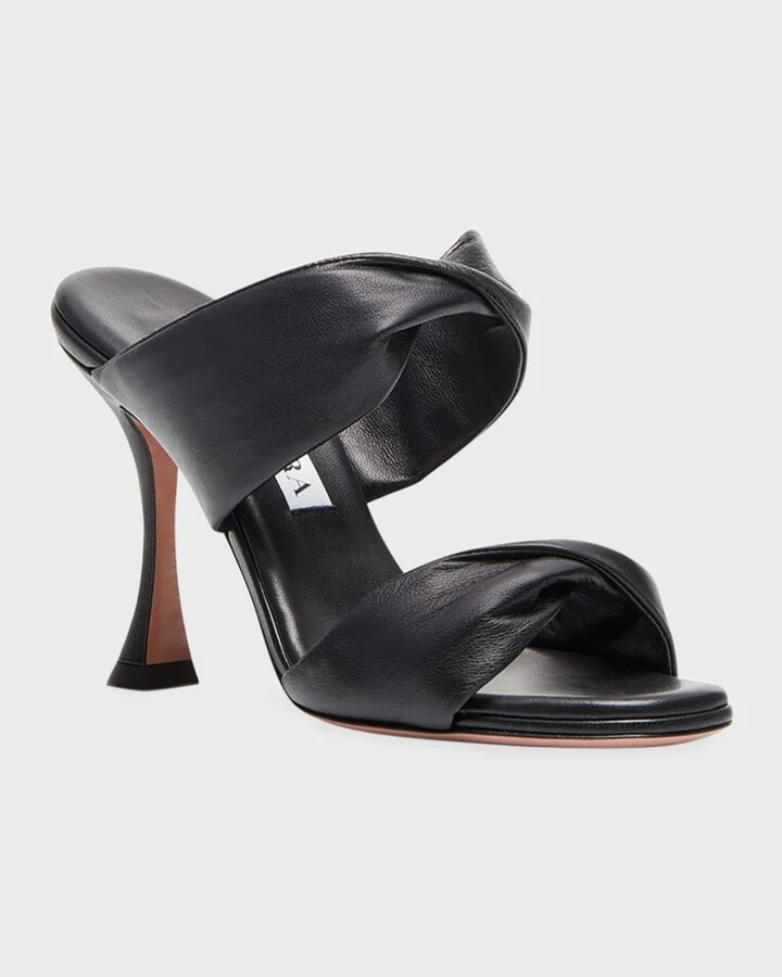 Twist Napa Stiletto Slide Sandals - Image 2