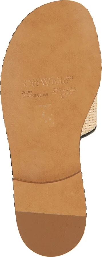 Twist Raffia Arrow Slide Sandal - Image 6