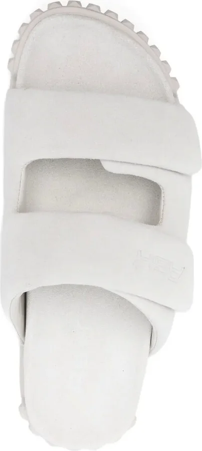 Twist slip-on suede slide sandals - Image 4
