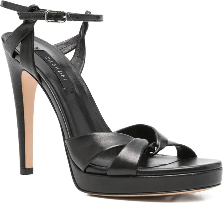 Twist-Strap Platform Sandals - Image 2